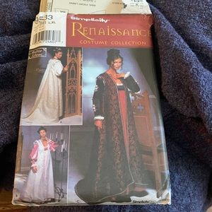 Simplicity Renaissance Costume pattern